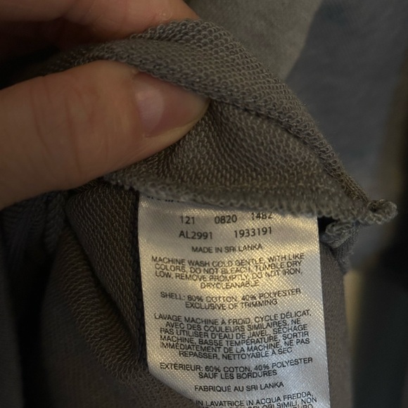 Columbia / Oversized Grey Sweatshirt with Logo - Picture 7 of 7